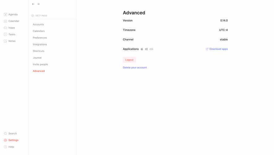 Routine Advanced Settings