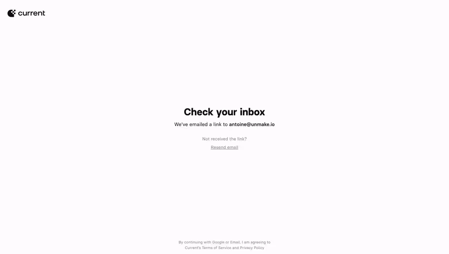 Current Verification