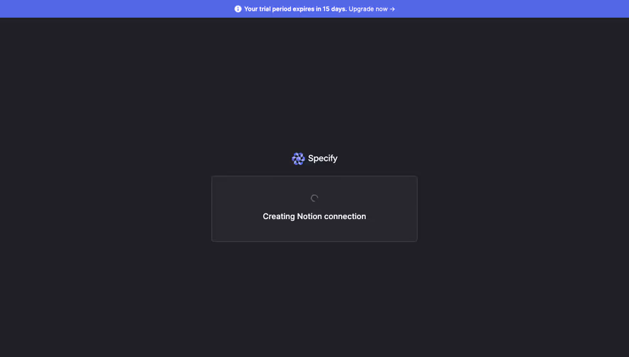 Specify Loading Screen