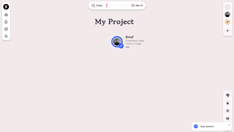 Logbook Step Deleted