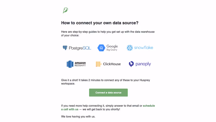 Huspray Activation Emails