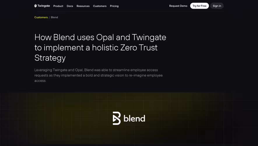 Twingate Customer Stories