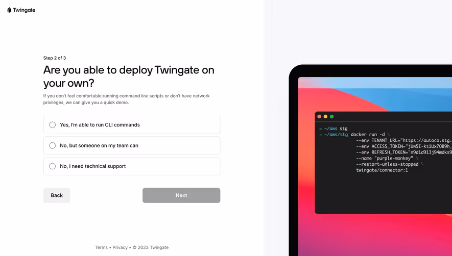 Twingate Account Setup