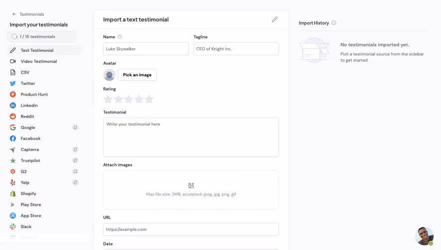 Senja Create Element