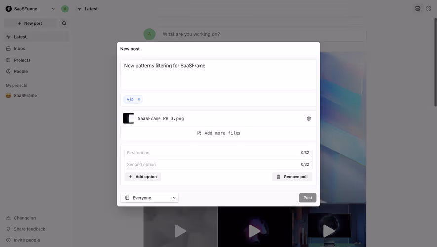 Campsite Create Element