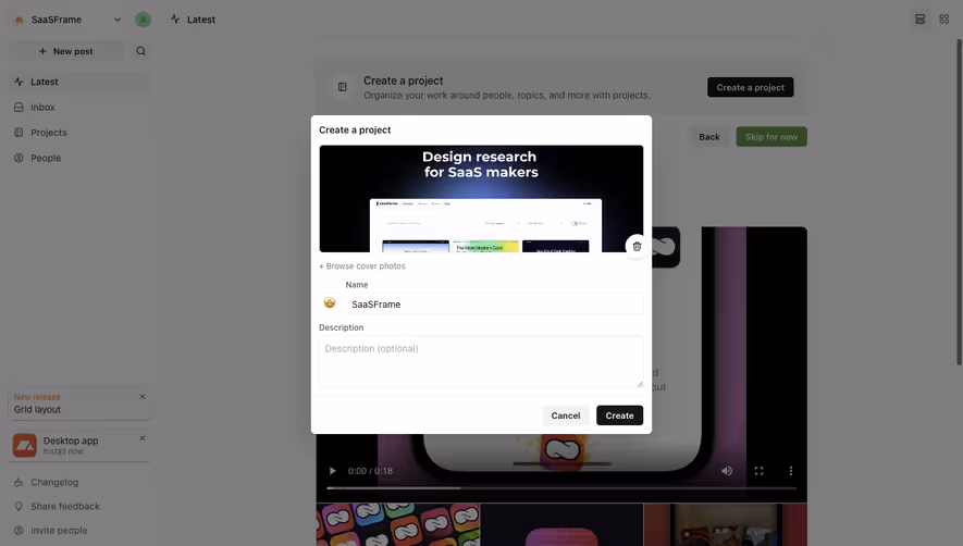 Campsite User Onboarding