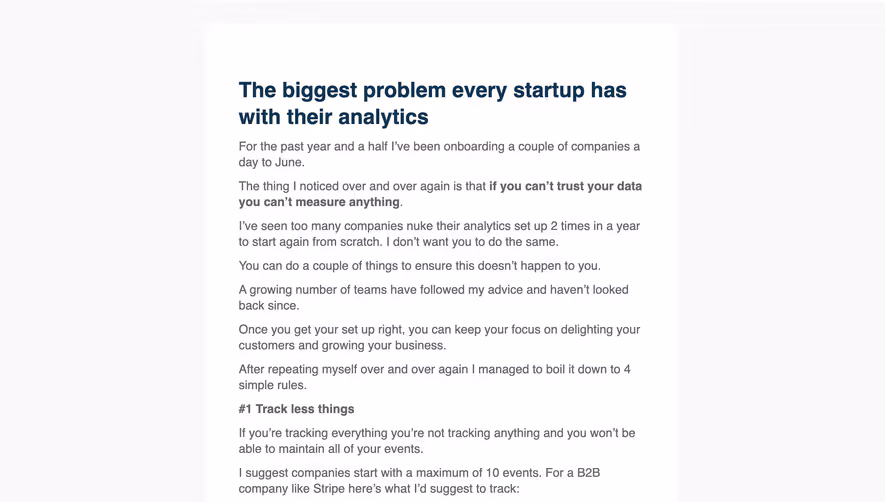 June Onboarding Email