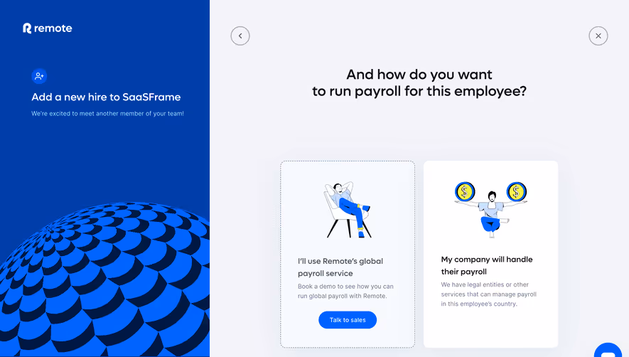 Remote Add A New Hire