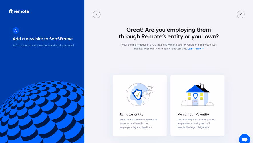 Remote Add A New Hire