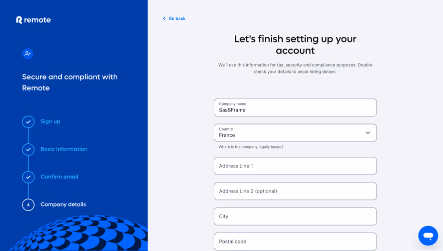 Remote Complete Company Details