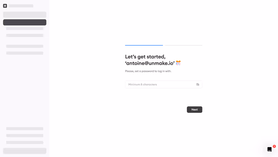 Dokably Account Setup