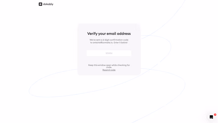 Dokably Verification