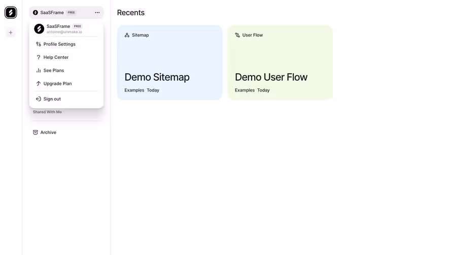 FlowMapp Dashboard