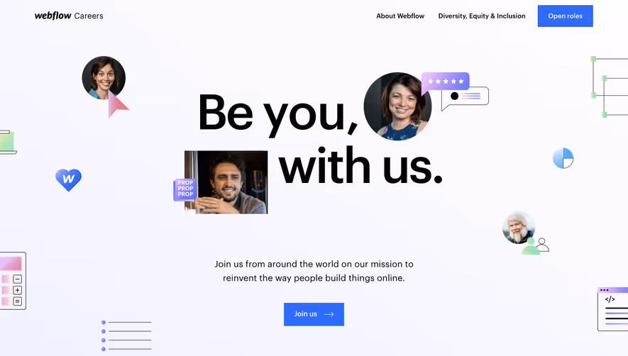 Webflow Careers Page