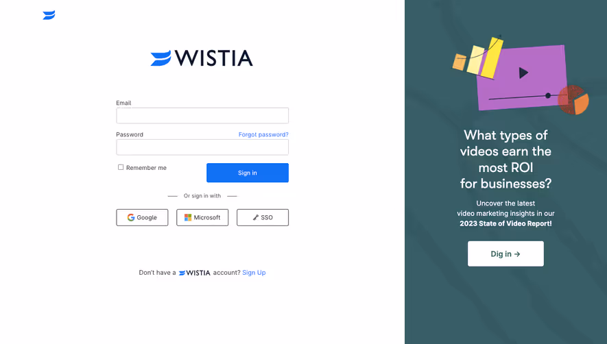 Wistia Login