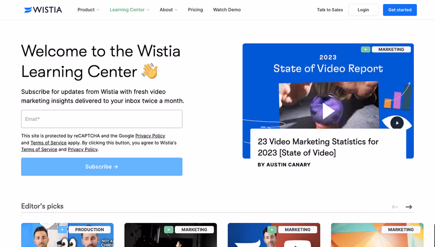 Wistia Blog Feed