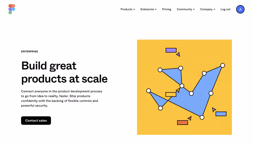 Figma Enterprise Page