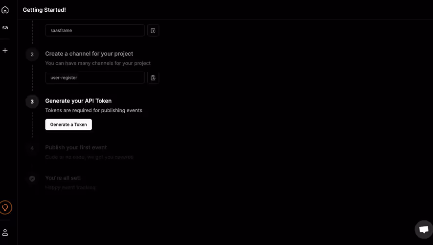 Logsnag User Onboarding