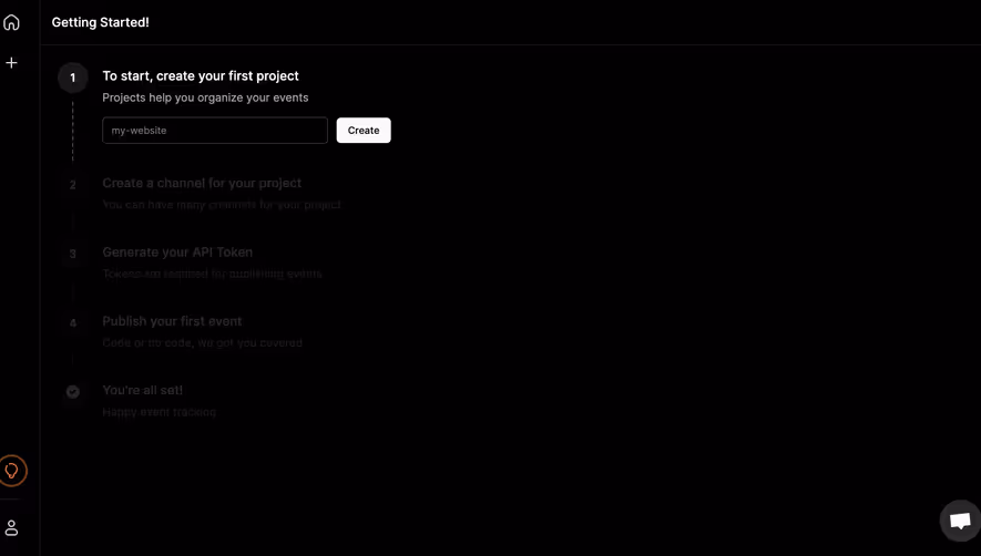 Logsnag User Onboarding