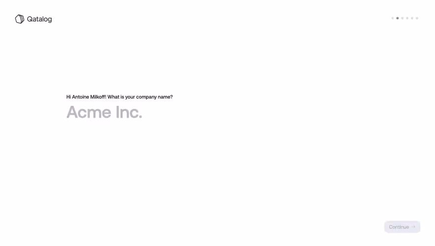 Qatalog Name Your Company