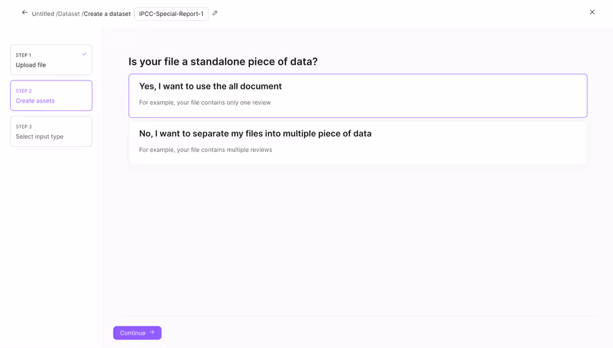 Lettria Create A Dataset