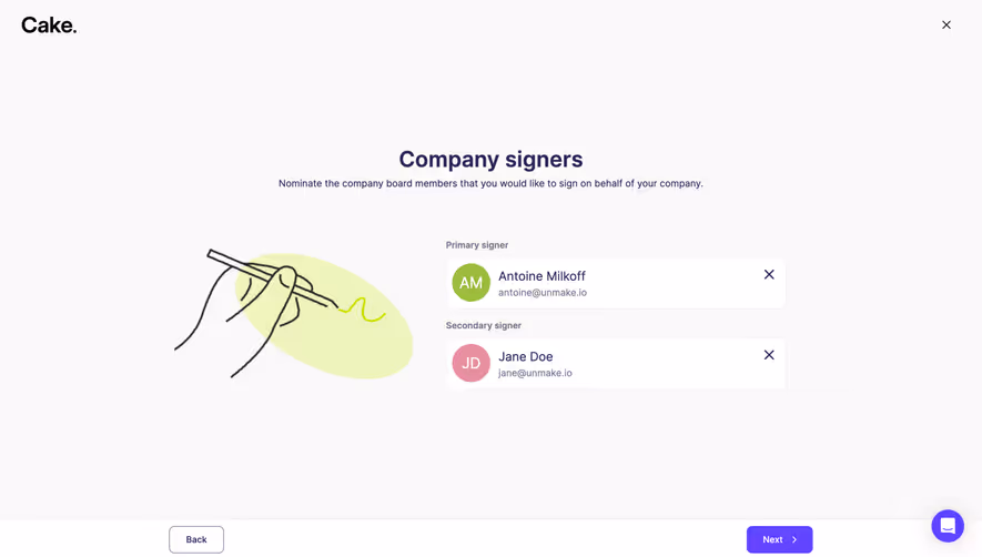 Cake Equity Create A Raise