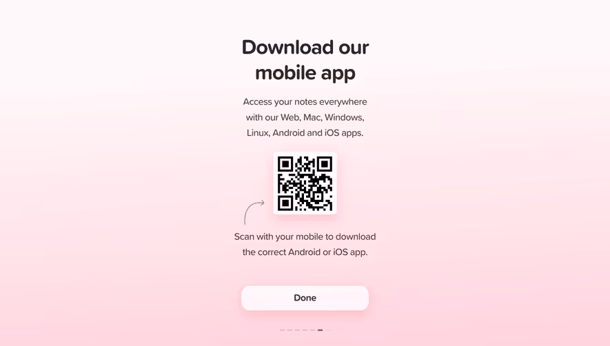 Supernotes User Onboarding