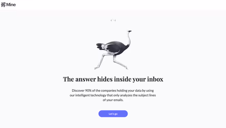 Mine User Onboarding