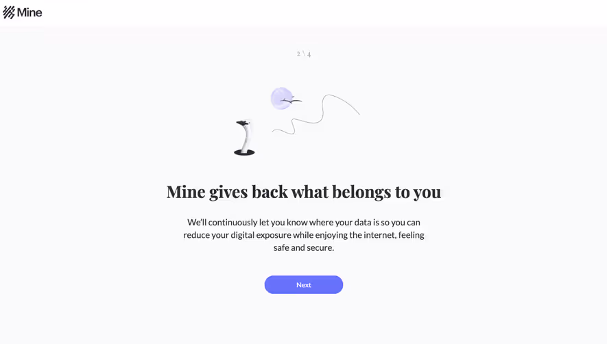 Mine User Onboarding