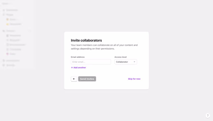 Audienceful Invite Team Members