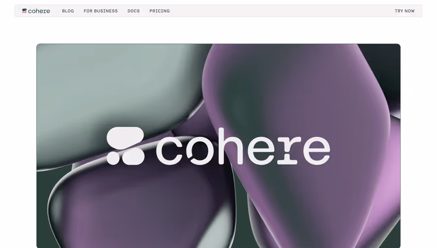 Cohere Blog Post