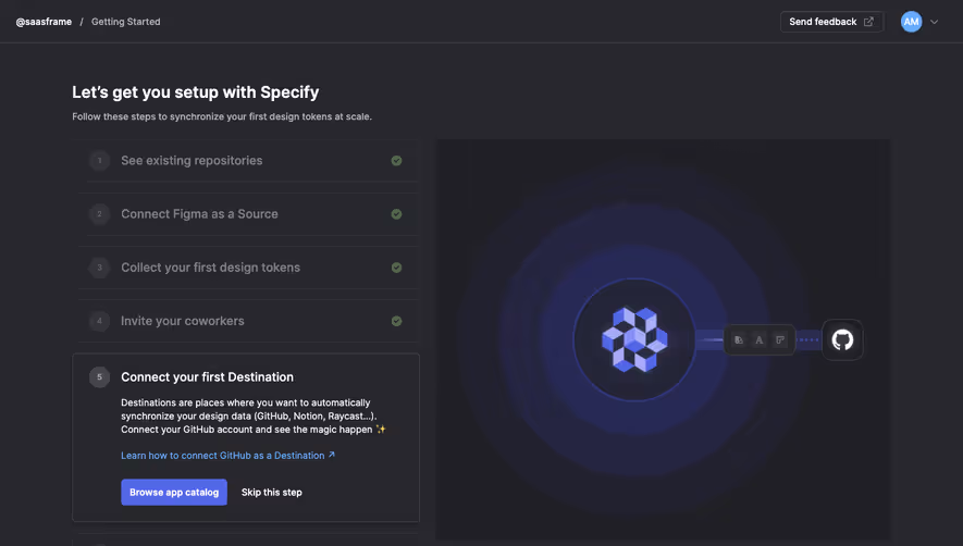 Specify User Onboarding