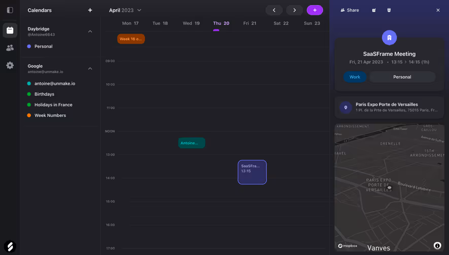 Daybridge aybrigde Event Details