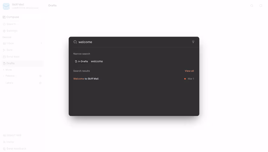 Skiff Search Results