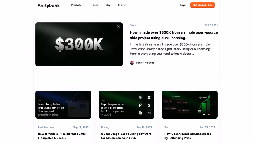 ParityDeals Blog Feed