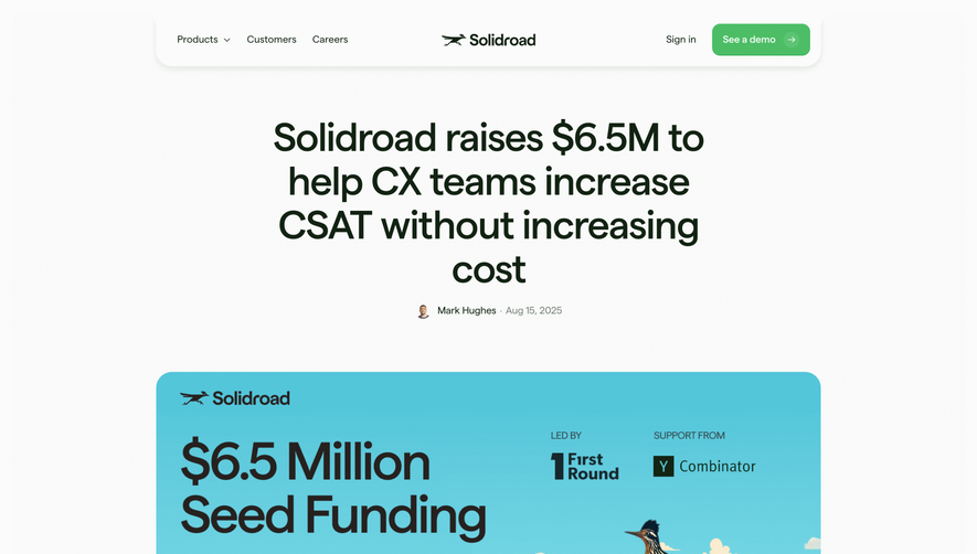 Solidroad Blog Template