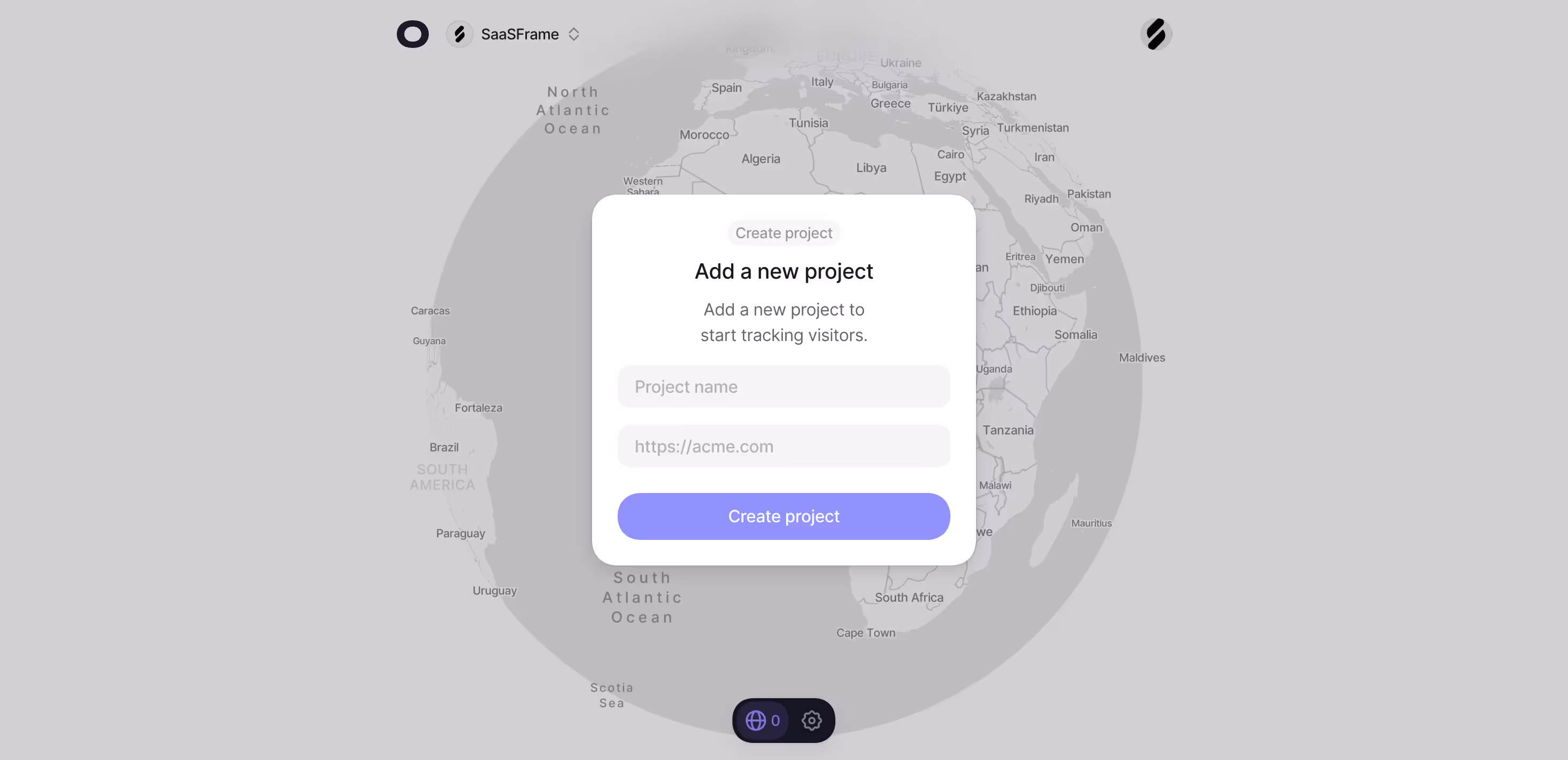 Visitors Add Project