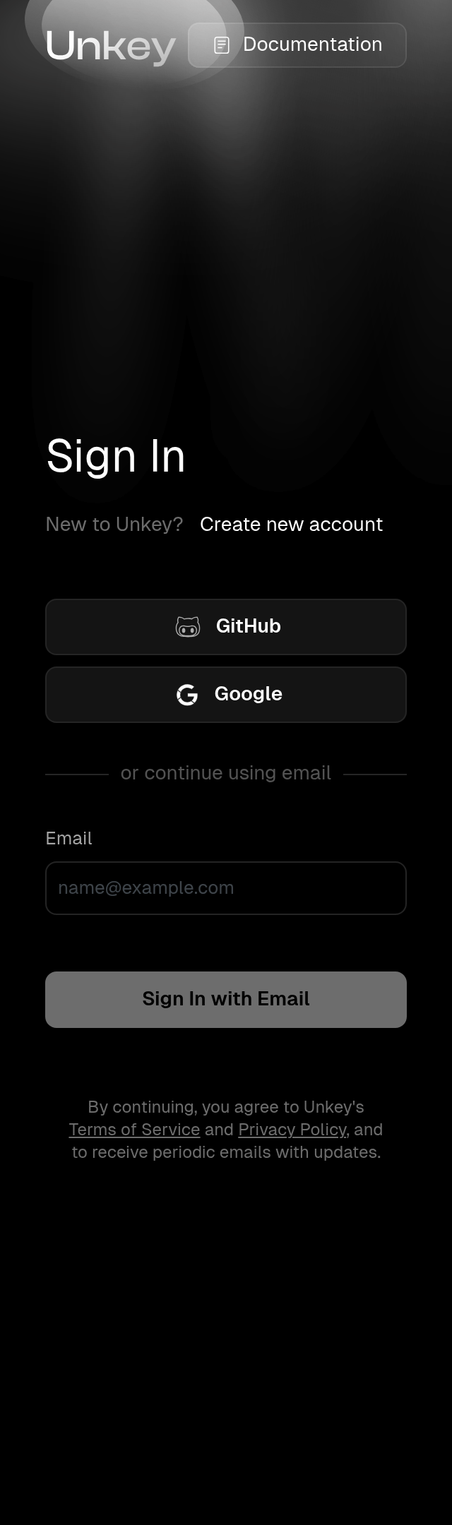 Unkey Create First API Key