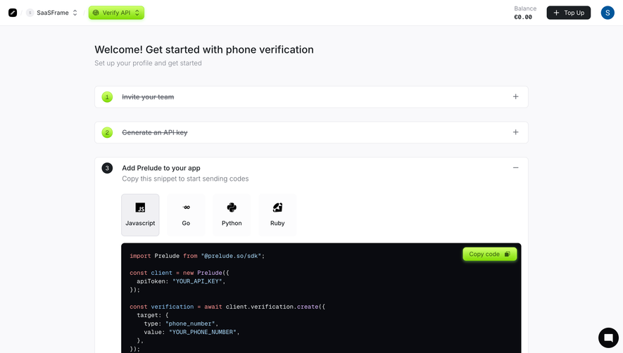 Prelude Add Prelude To App