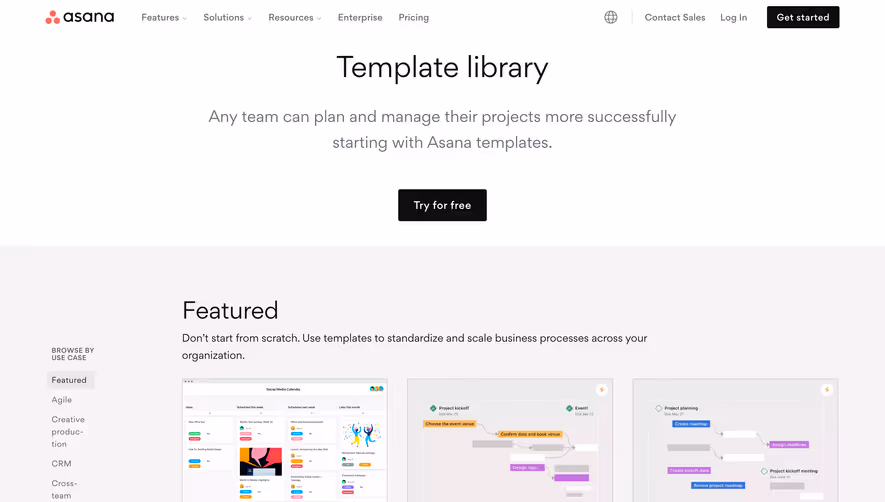 Asana Templates