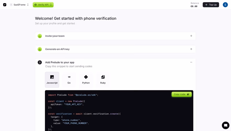 Prelude Add Prelude To App