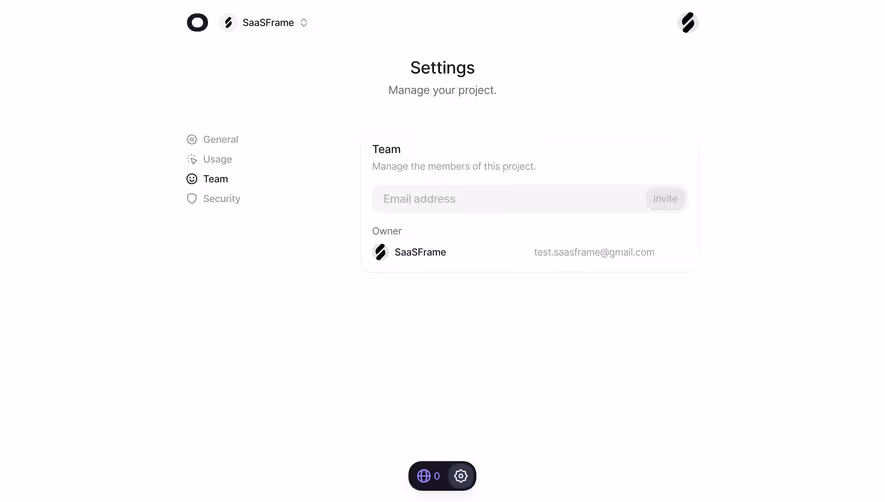 Visitors Invite Team Members
