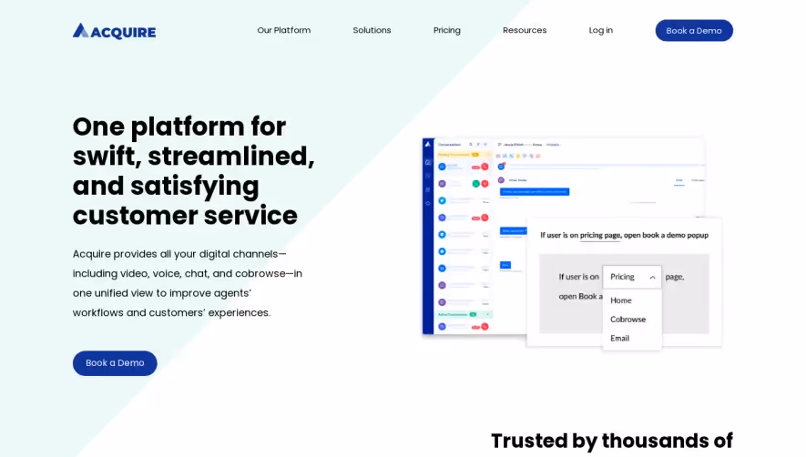 Acquire Landing Page