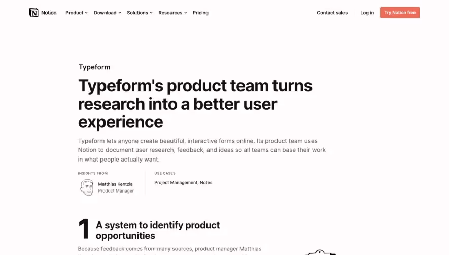 Notion Customers Stories