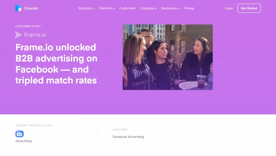 Clearbit Customer Story