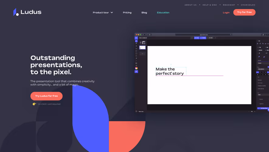 Ludus Landing Page