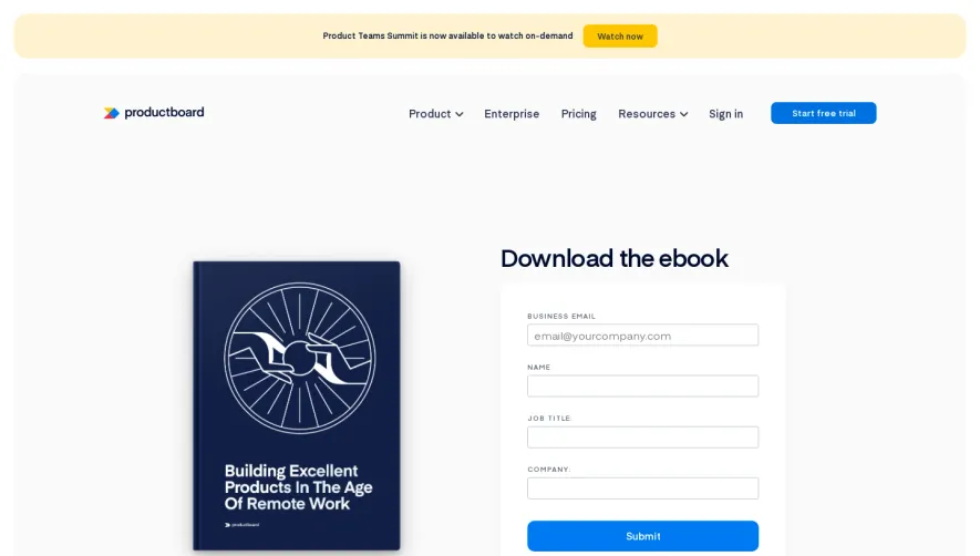 ProductBoard roductboard eBook Page