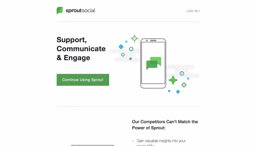 Sprout Social Retention Emails