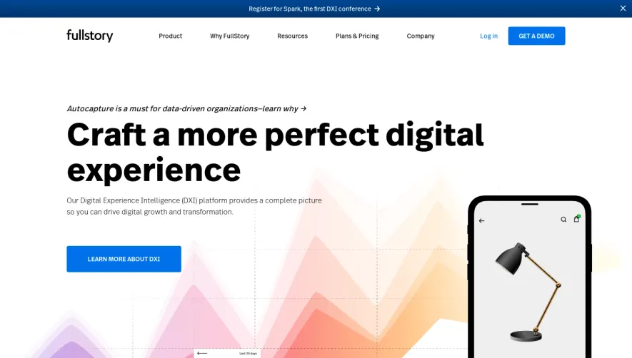 Fullstory Landing Page