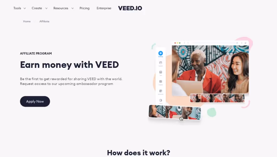 Veed Affiliate Page
